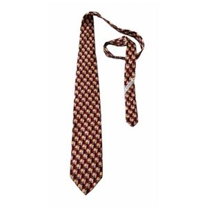 Ermenegildo Zegna Printed Silk Tie